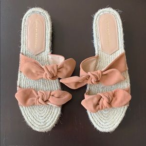 Loeffler Randall Daisy Open Toe Sandal, Size 10